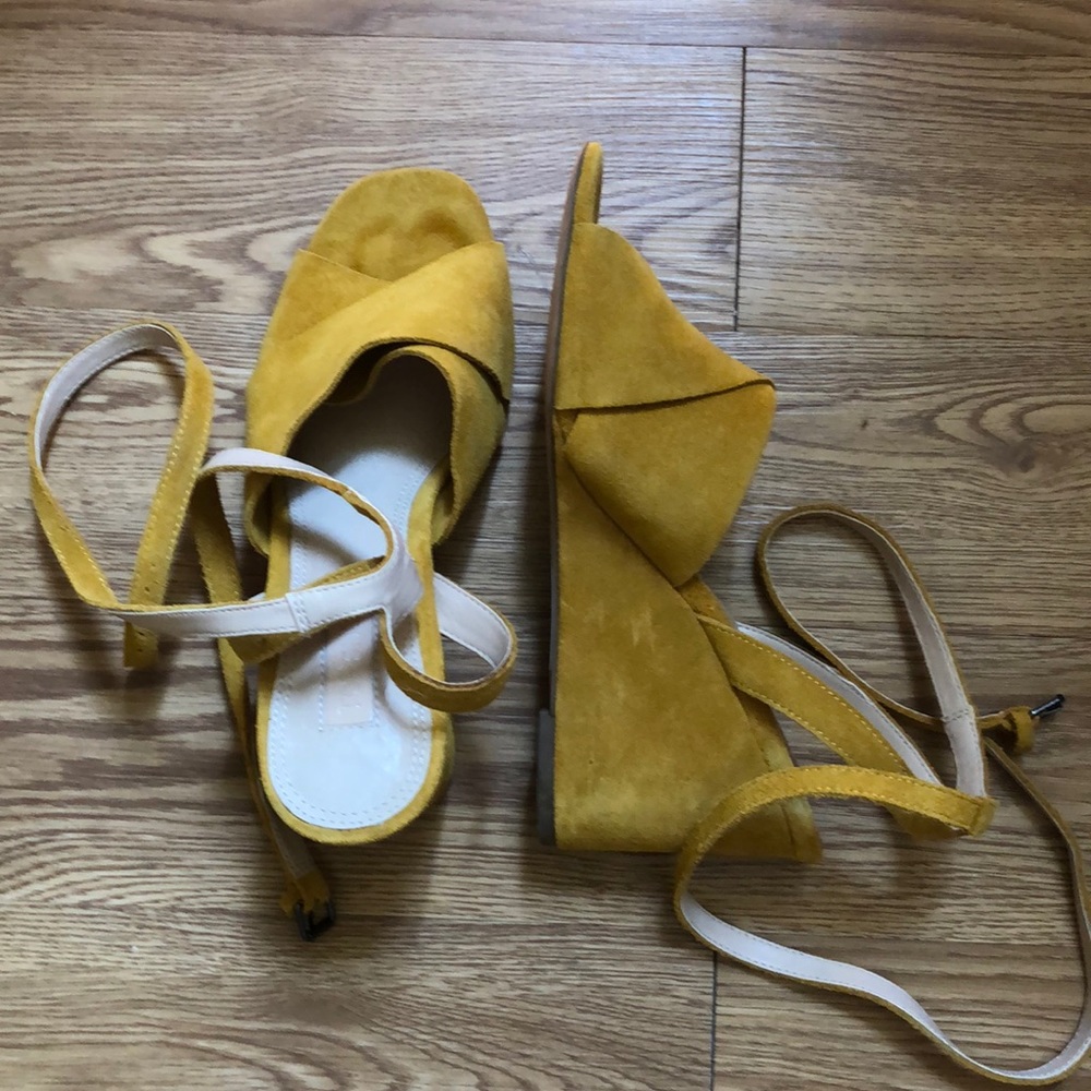 New suede shoes for the summer